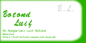 botond luif business card